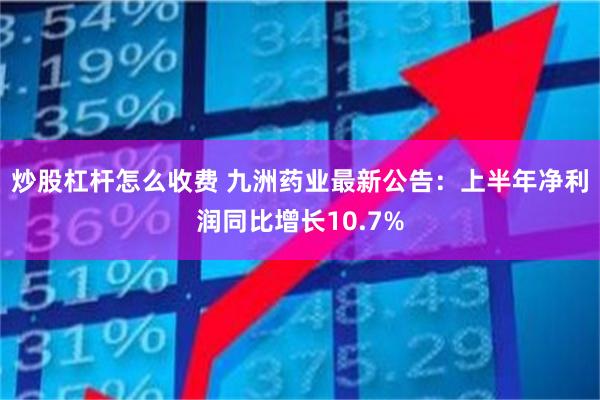 炒股杠杆怎么收费 九洲药业最新公告：上半年净利润同比增长10.7%