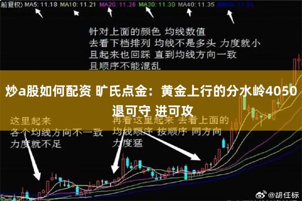 炒a股如何配资 旷氏点金：黄金上行的分水岭4050 退可守 进可攻
