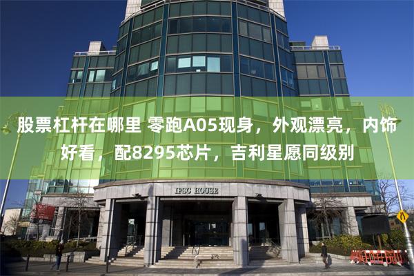 股票杠杆在哪里 零跑A05现身，外观漂亮，内饰好看，配8295芯片，吉利星愿同级别