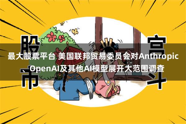 最大股票平台 美国联邦贸易委员会对Anthropic、OpenAI及其他AI模型展开大范围调查